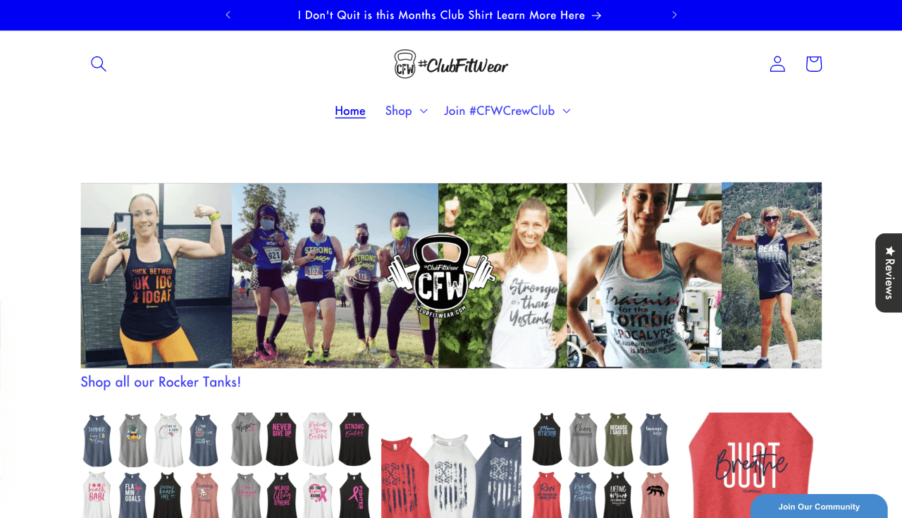 Examples of Successful Dropshipping Businesses - Club Fit Wear