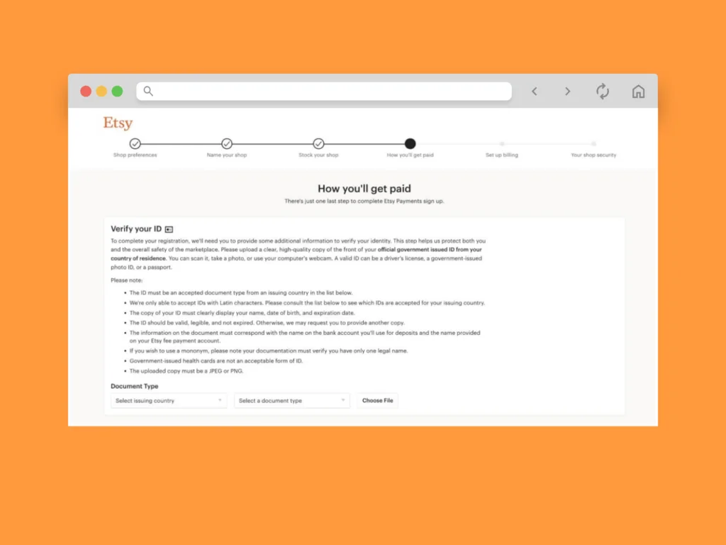 Choose how you’ll get paid