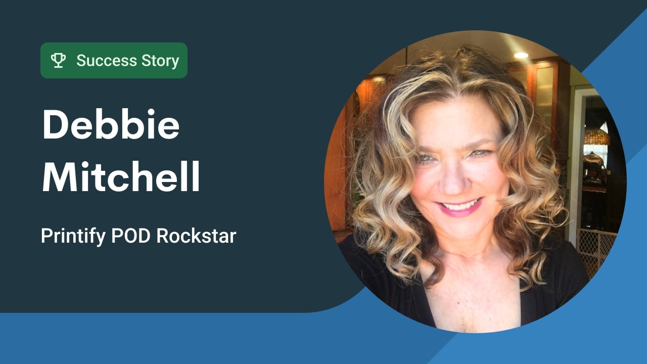 Debbie talks Printify POD Rockstar FB group