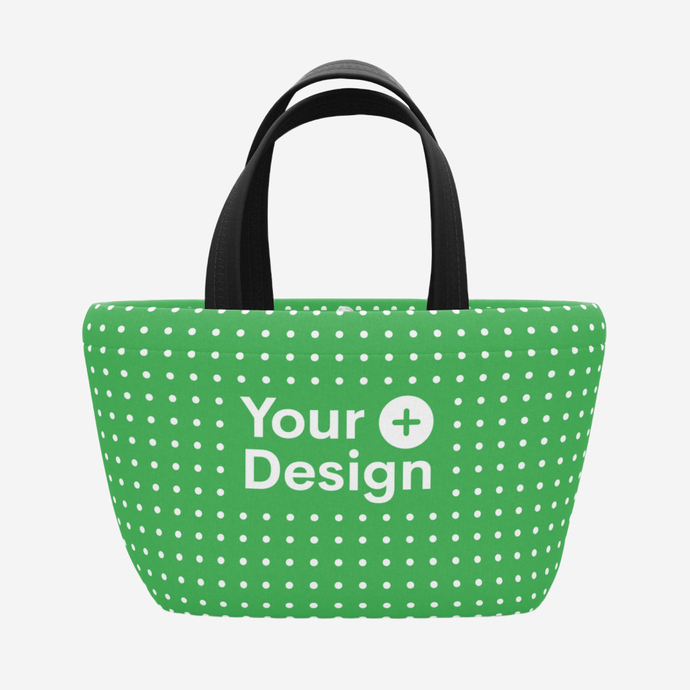 Custom lunch shop bags no minimum