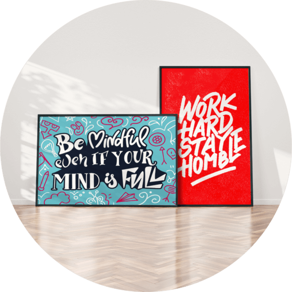 Premium Vector  You can if you think you can inspiring creative motivation  quote poster template