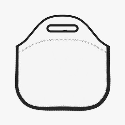 Neoprene Lunch Bag Front
