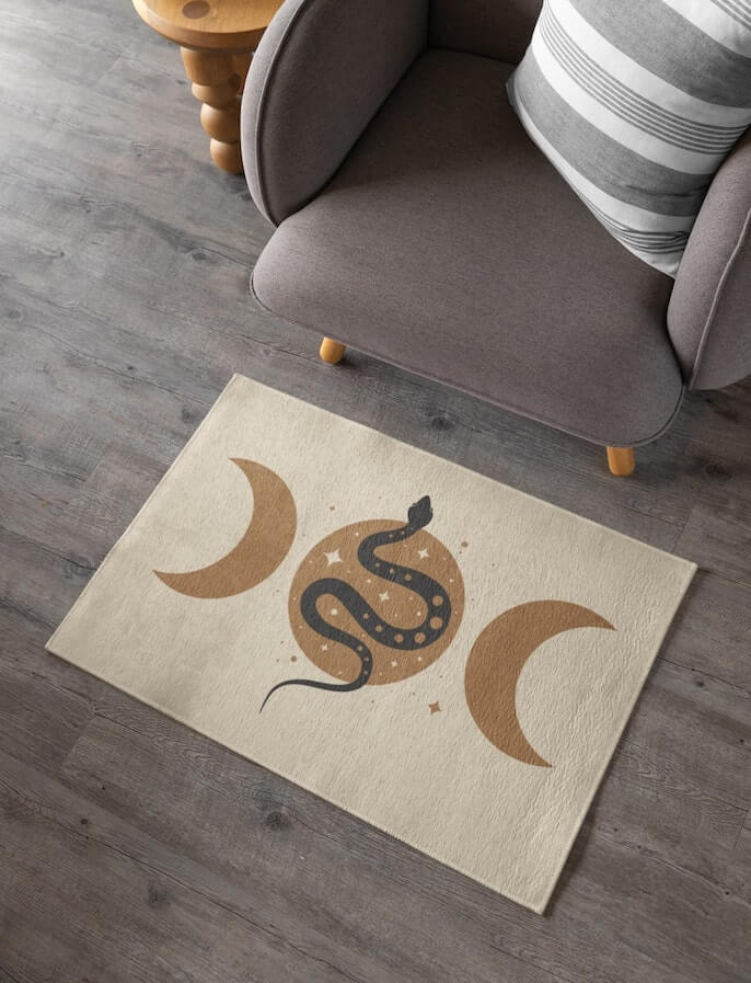 Custom Carpet Decal & Stickers - Durable Rug Graphics