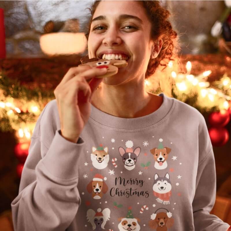 Trust the clearance process ugly sweater