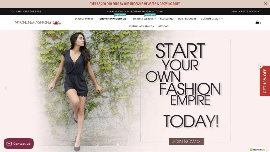 Womens Clothing Dropshippers To Start An ECommerce Business Myonlinefashionstore 1024x577 