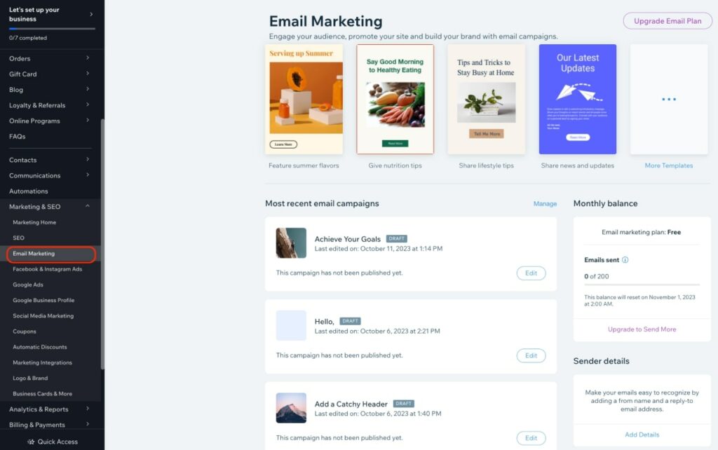 A Complete Guide to Wix Email Marketing (2024)