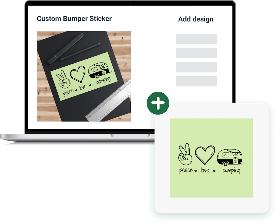 Design Custom Bumper Stickers Online