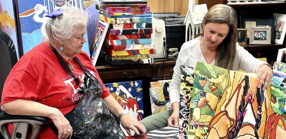 From Learning to Paint at 40, to TikTok Fame at 72, Artist Loretta Owens is a Marvel to Us All 9