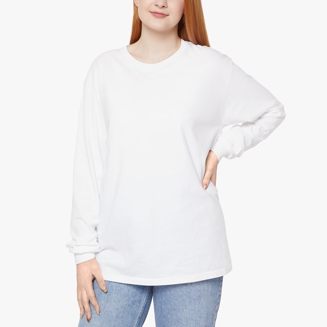 Bluprint 100% Combed Cotton Adult 3/4 Raglan Sleeve T-Shirt