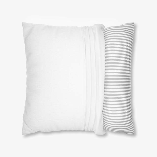 Spun Polyester Square Pillowcase