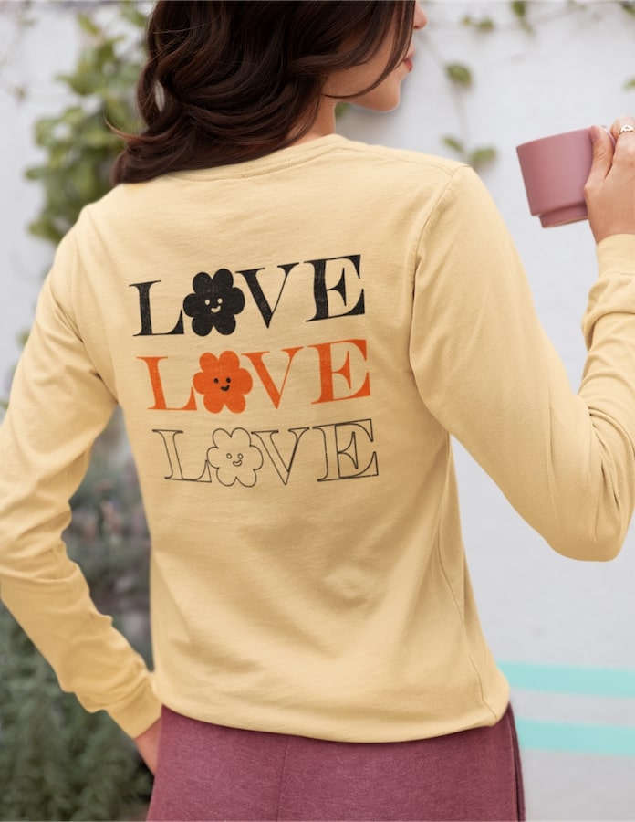 Custom Long Sleeve Shirts Order Personalized Designs