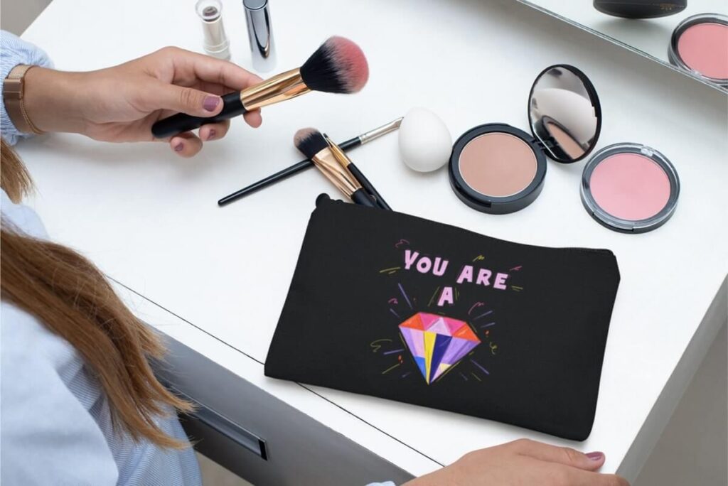 Custom Makeup Bags Printify Custom Products 69