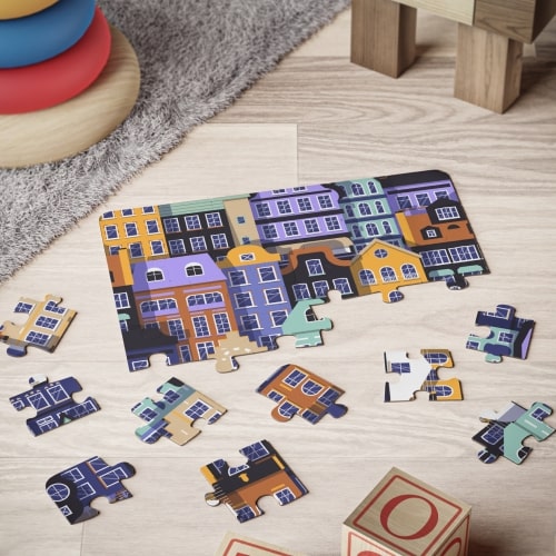Custom Puzzles banner LP Make Your Own Stickers 25