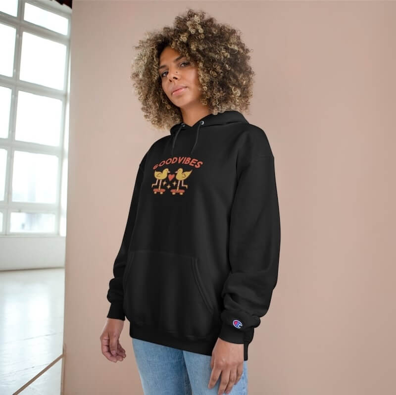 Create Custom Black Hoodies Sweatshirts Printify