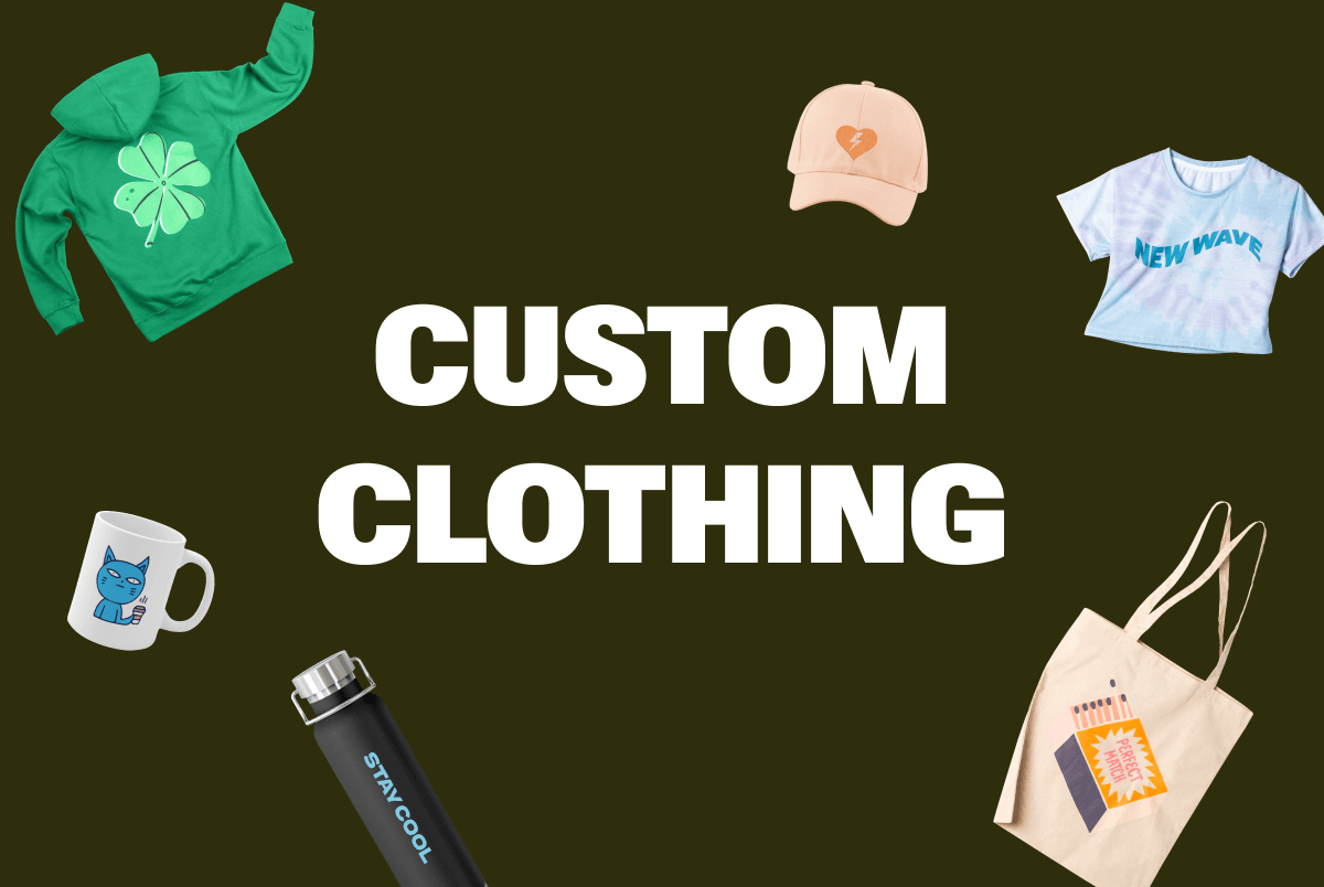 Custom clothing deals