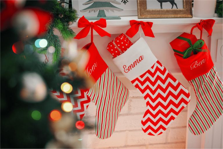 Personalized Christmas Stockings Printify Custom Products 114