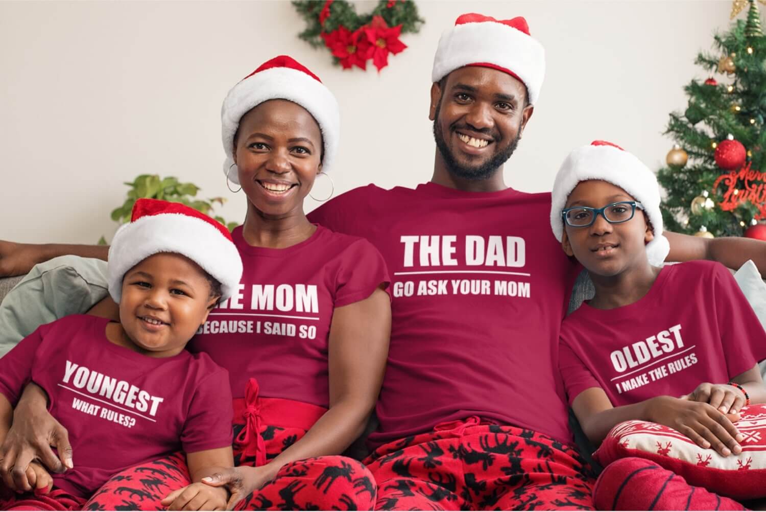 Christmas matching family shirts sale