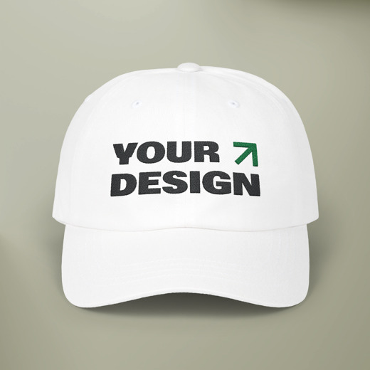 Design custom embroidered hats No minimum order