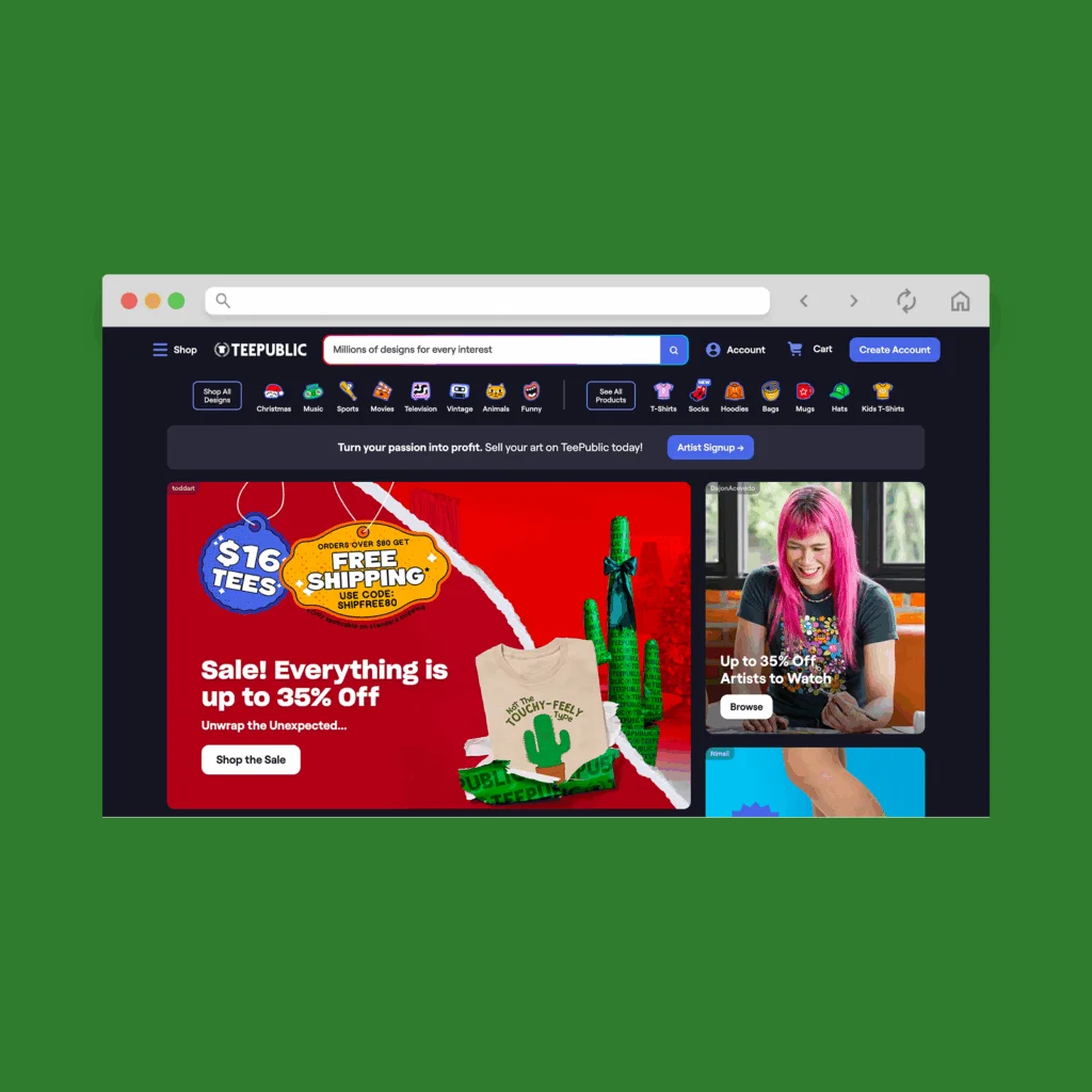 The best print-on-demand sites for artists 11