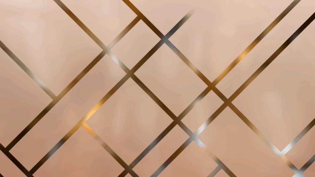 Sandblasting A glass panel with lines made using sandblasting.