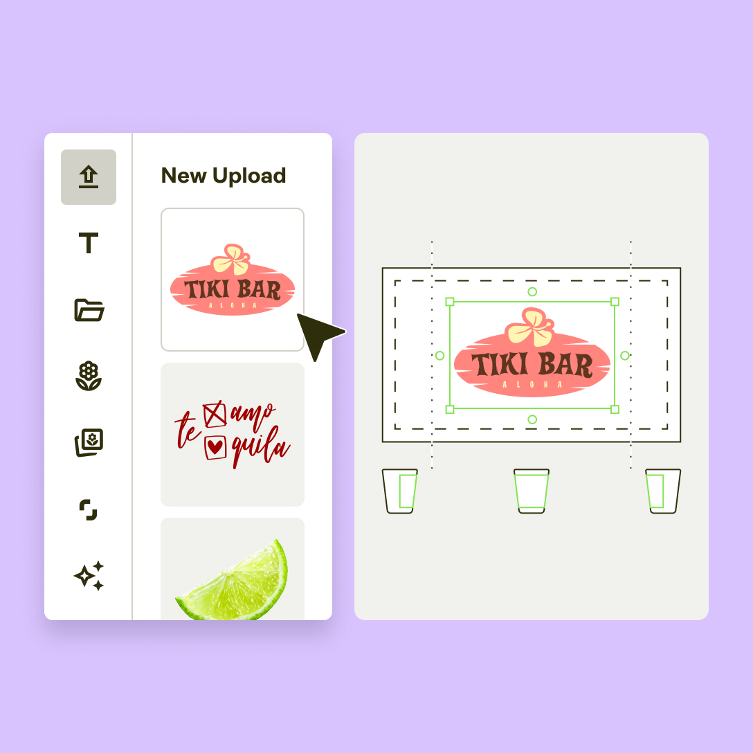 Custom Shot Glasses in Product Creator Printify Custom shot glasses 13