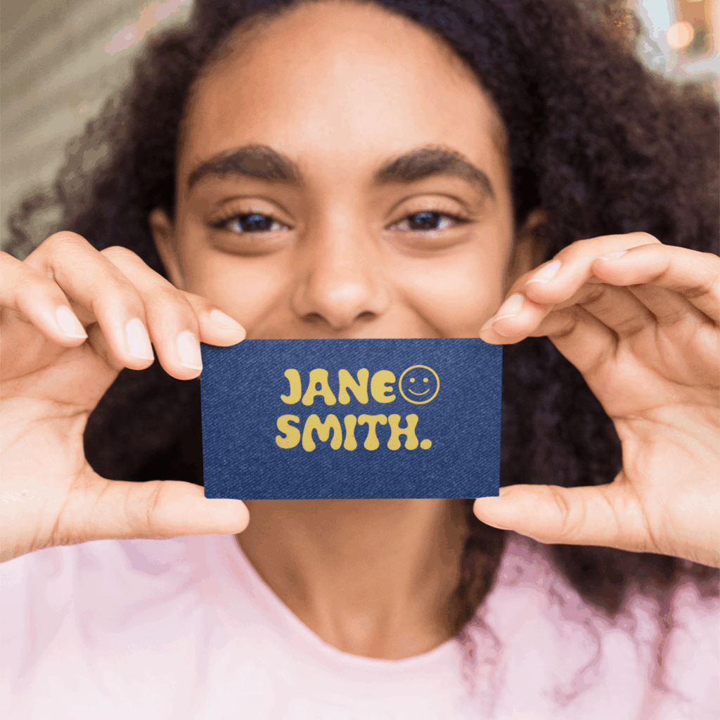 Fashion inspired textured business card 30 business card ideas to make your brand stand out 12