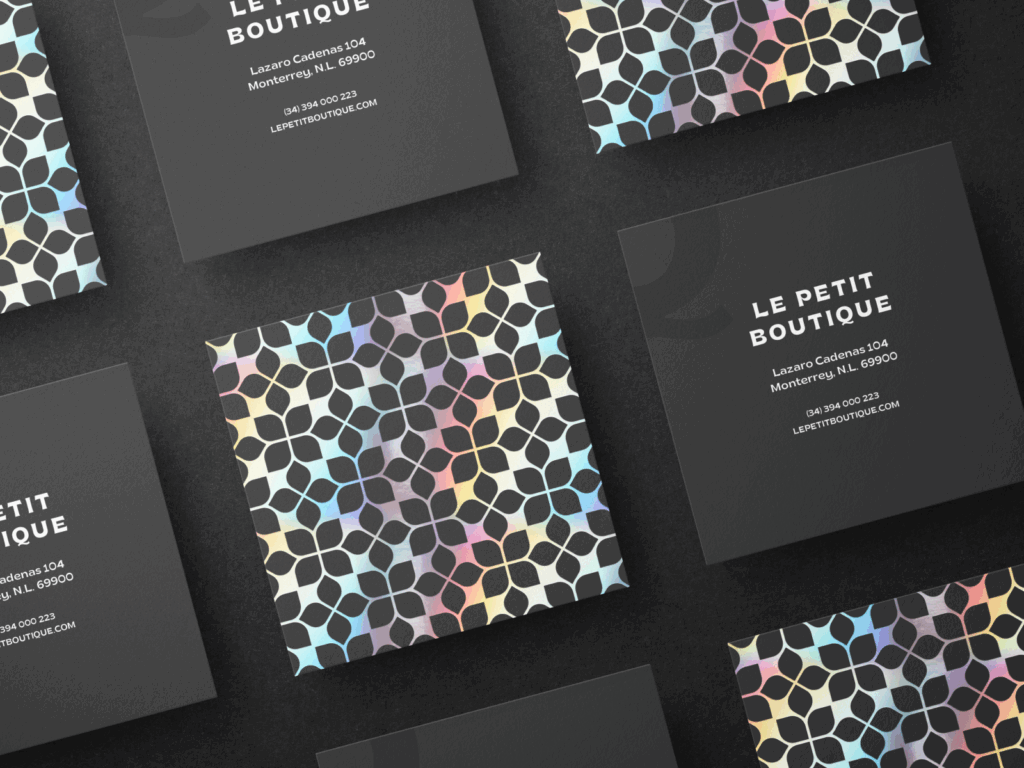Metallic foil stamping business card 30 business card ideas to make your brand stand out 7