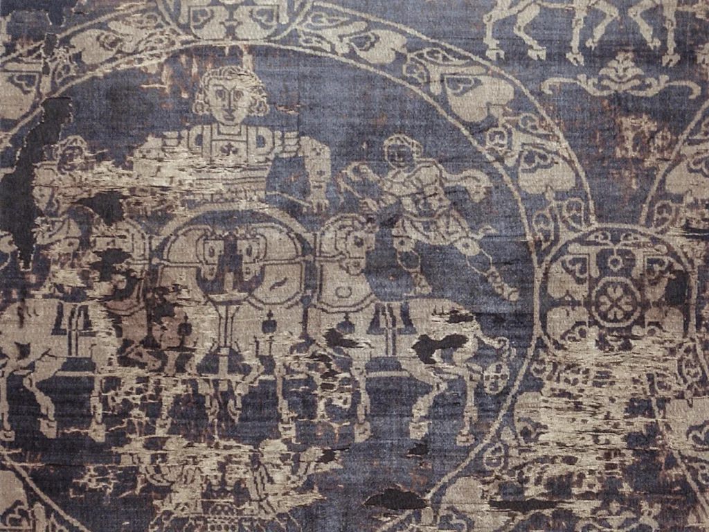 The silk shroud of Charlemagne