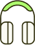 icon headphones Placeit mockups 16