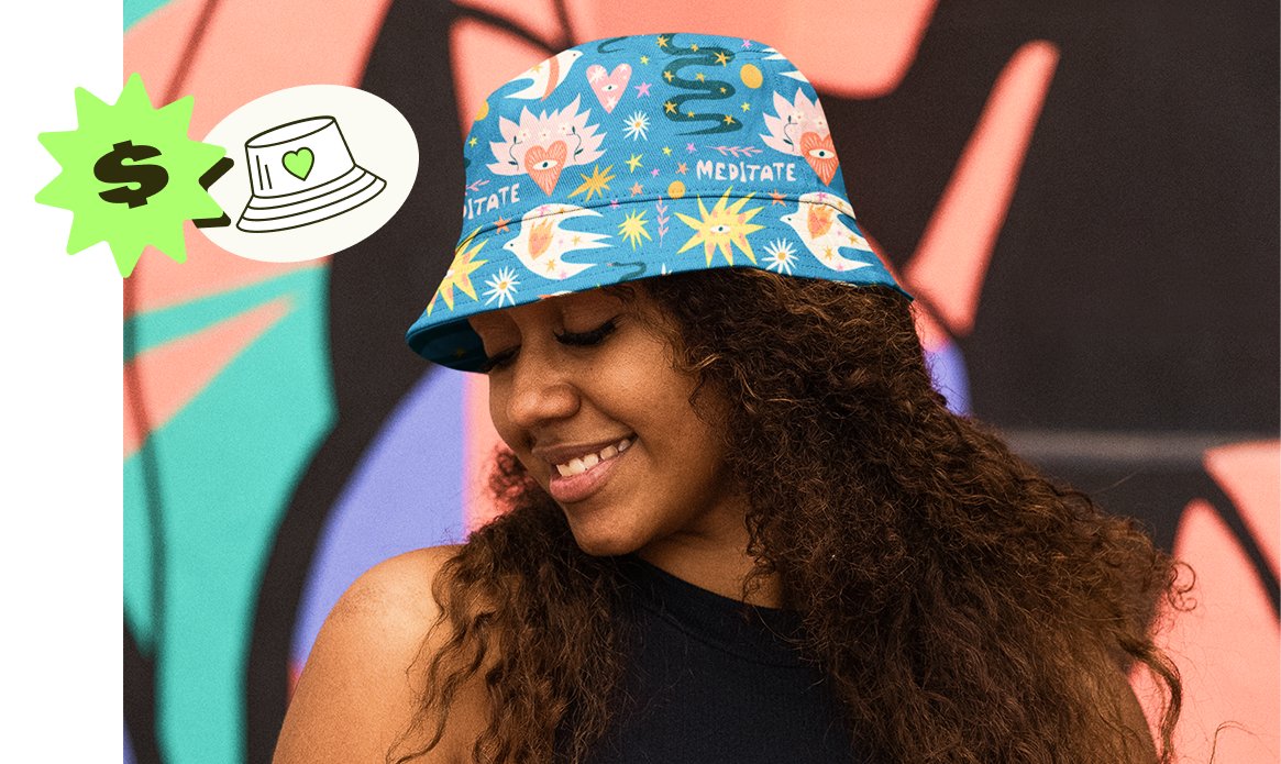 Custom bucket hats 1