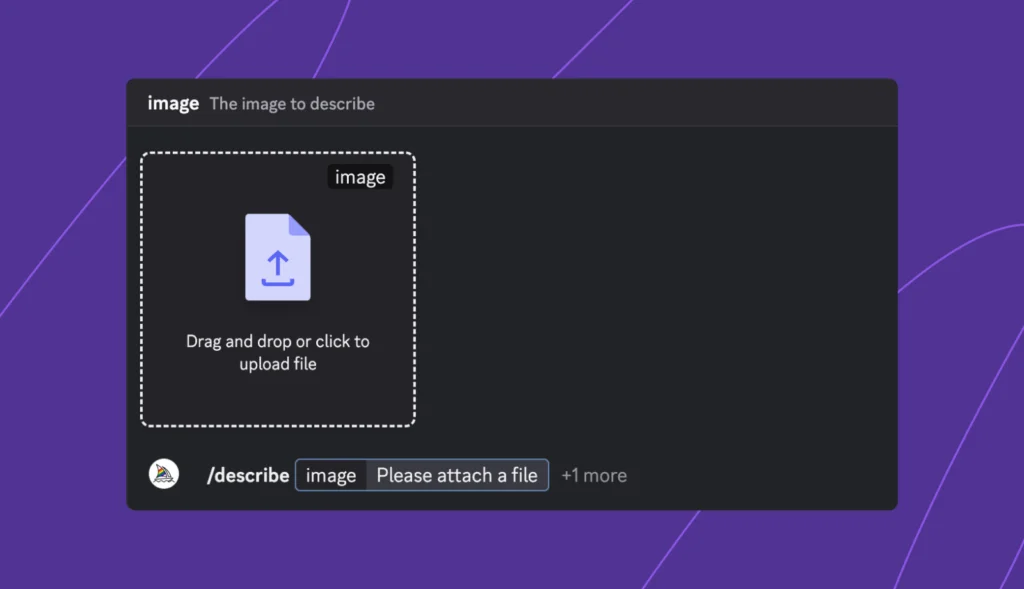 7 Describe Describe mode in Midjourney.