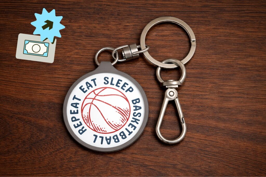 Custom keychains – personalize or sell with Printify