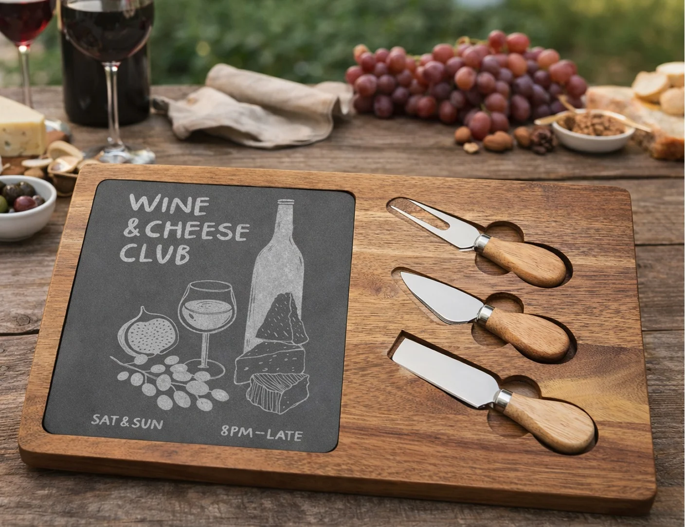 Custom Charcuterie Board Hero Image PFY 26 Personalized Charcuterie Board 1