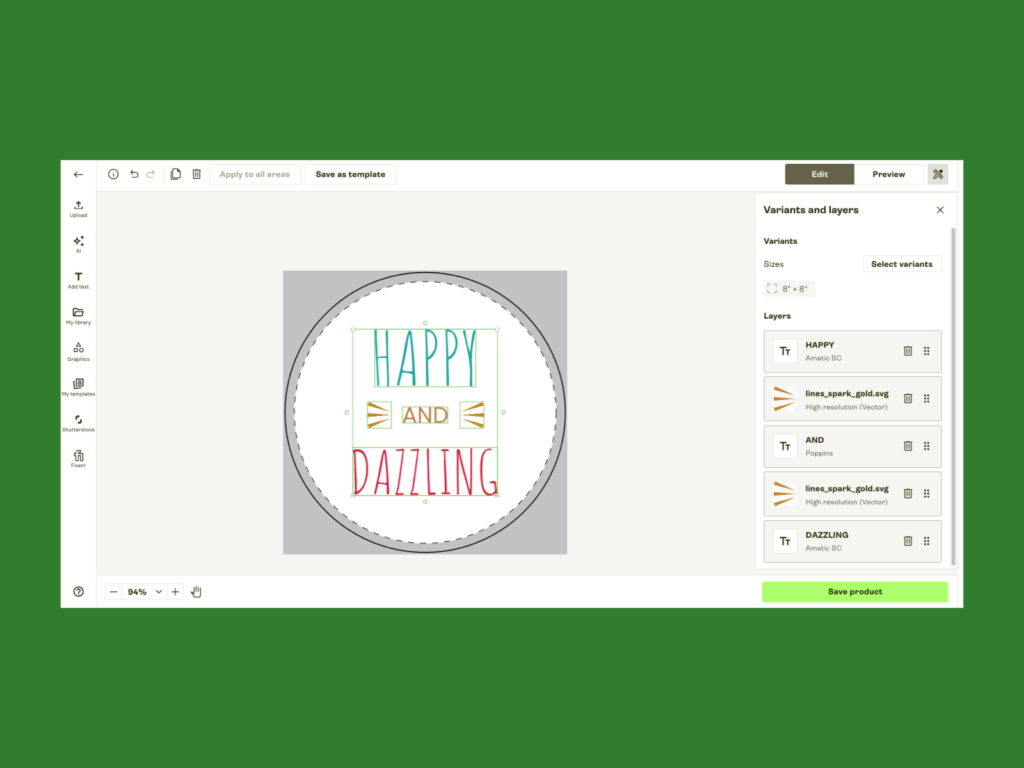 Printify product creator