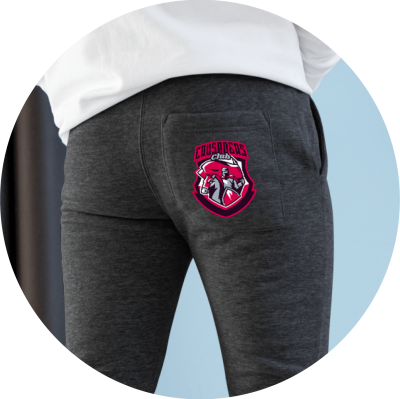 Custom Sweatpants Esport Logo