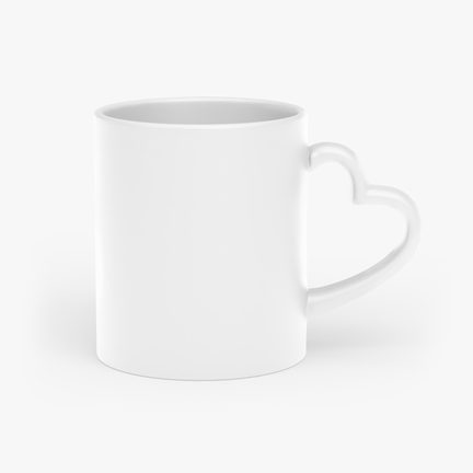 Heart Shaped Mugs Heart-Shaped Mugs