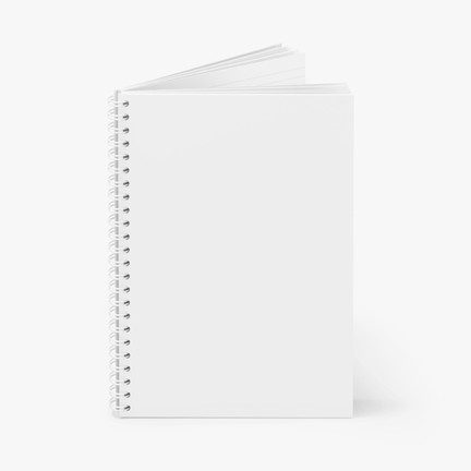 Unlined Notebook 8.5 x 11: 100 Pages Blank / Plain Composition Book /  Journal (US A4 / Letter Size) for Drawing, Kids, Journaling, Writing